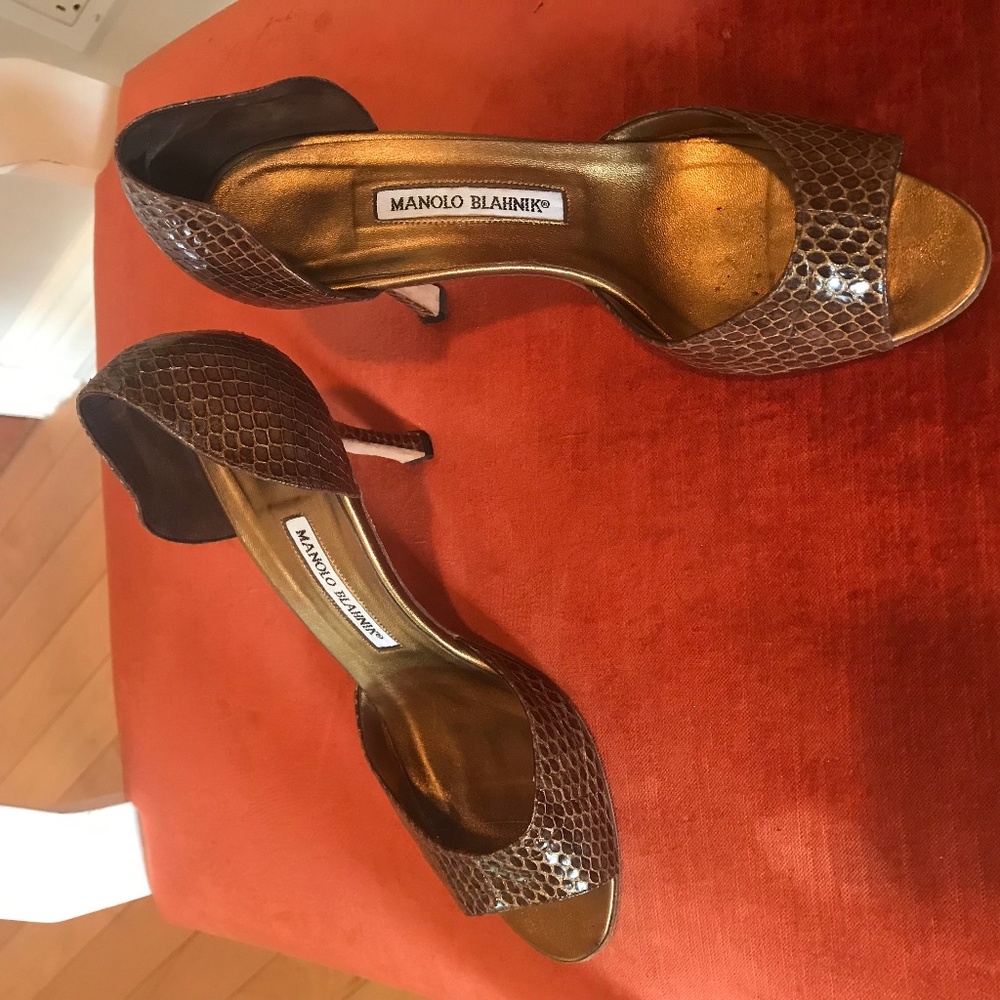 Manolo Blahnik Serpent - Picture 1 of 4